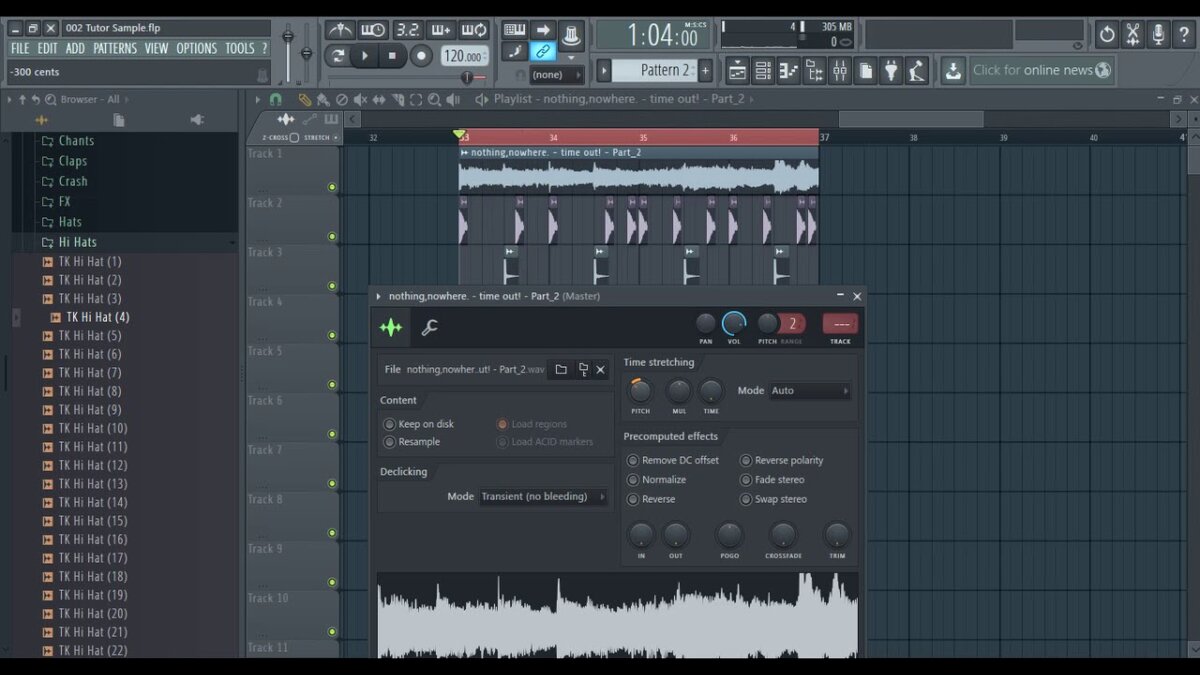 СОЗДАНИЕ МИНУСА (БИТА) ДЛЯ ПЕСНИ