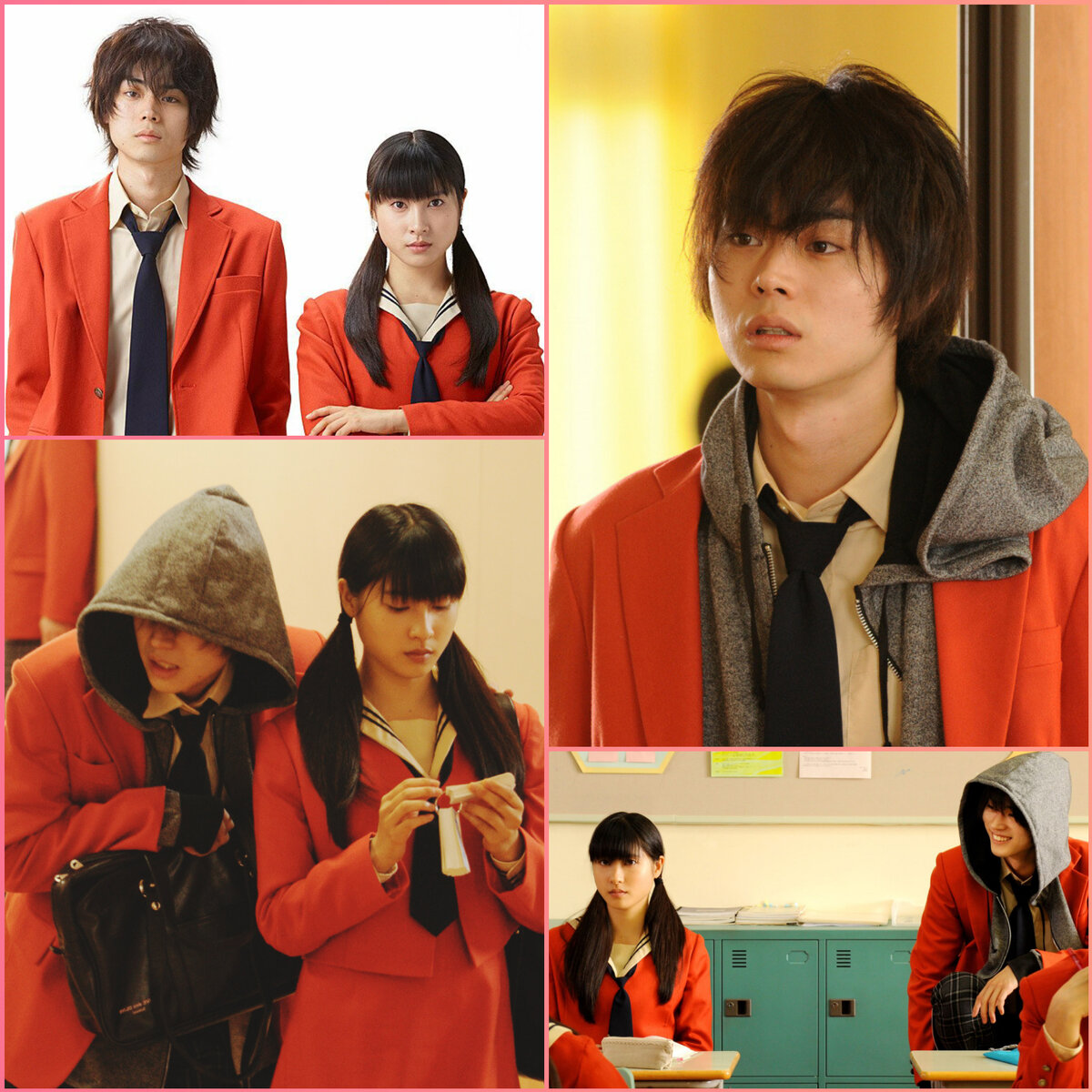 Моё маленькое чудовище - коллаж промо фото и кадров из фильма - главные герои 