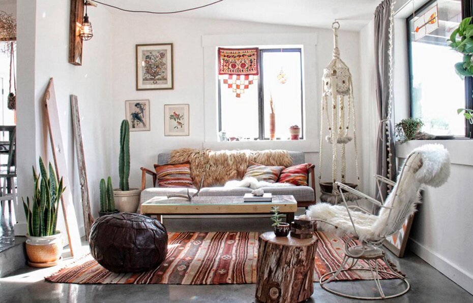 Интерьер в стиле этники