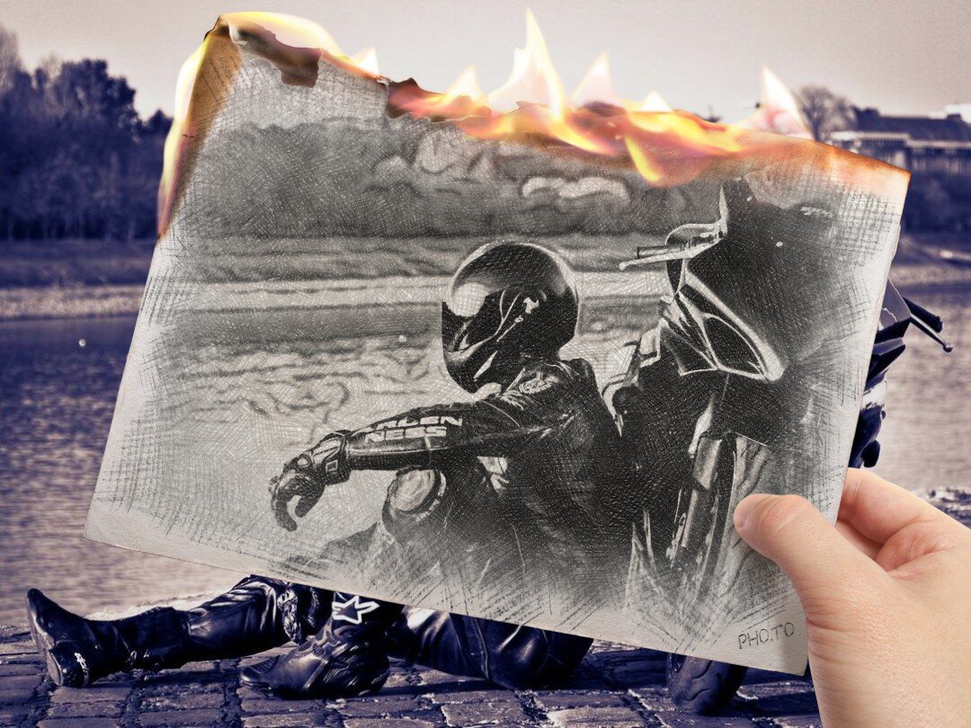 Картинка создана в редакторе.