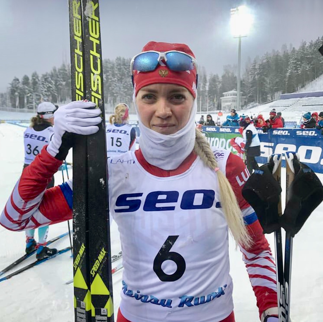 Екатерина Шимолина лыжница