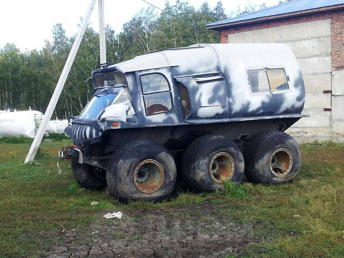 Самоделки вездеходы болотоход