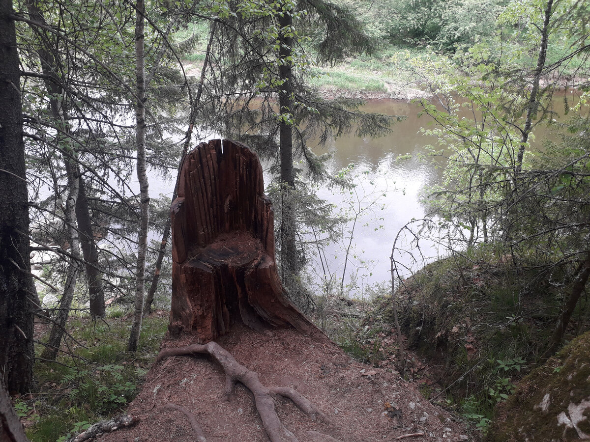 Серга в наши дни немноговодна. Фото автора.