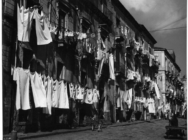 Сицилия. День стирки. 1955 г.