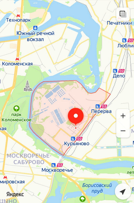 Карта печатники москва