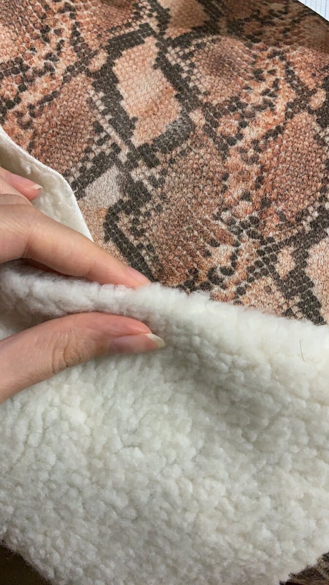 Вот она, кстати, моя замша на меху