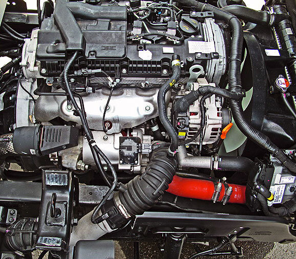 Новый дизель Hyundai D4CC, 2,9 л, 160 л. с., 392 Н·м ставят на Hyundai Mighty ЕХ8