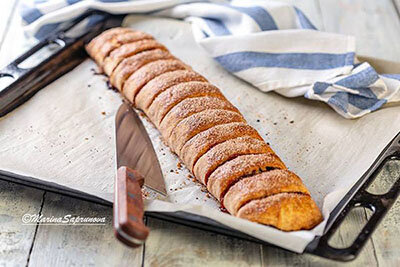 Ругелах после выпечки.