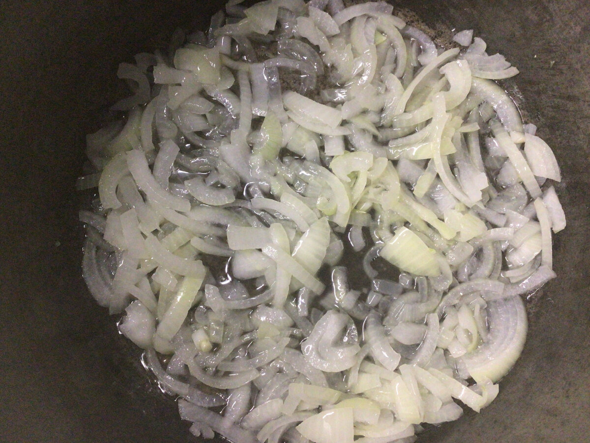 Плов с куриными сердечками