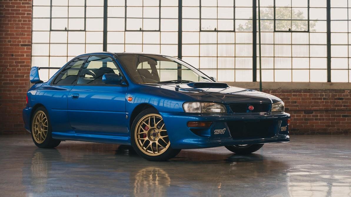 Прототип Subaru Impreza 22B STi пустят с молотка | abw.by | Дзен