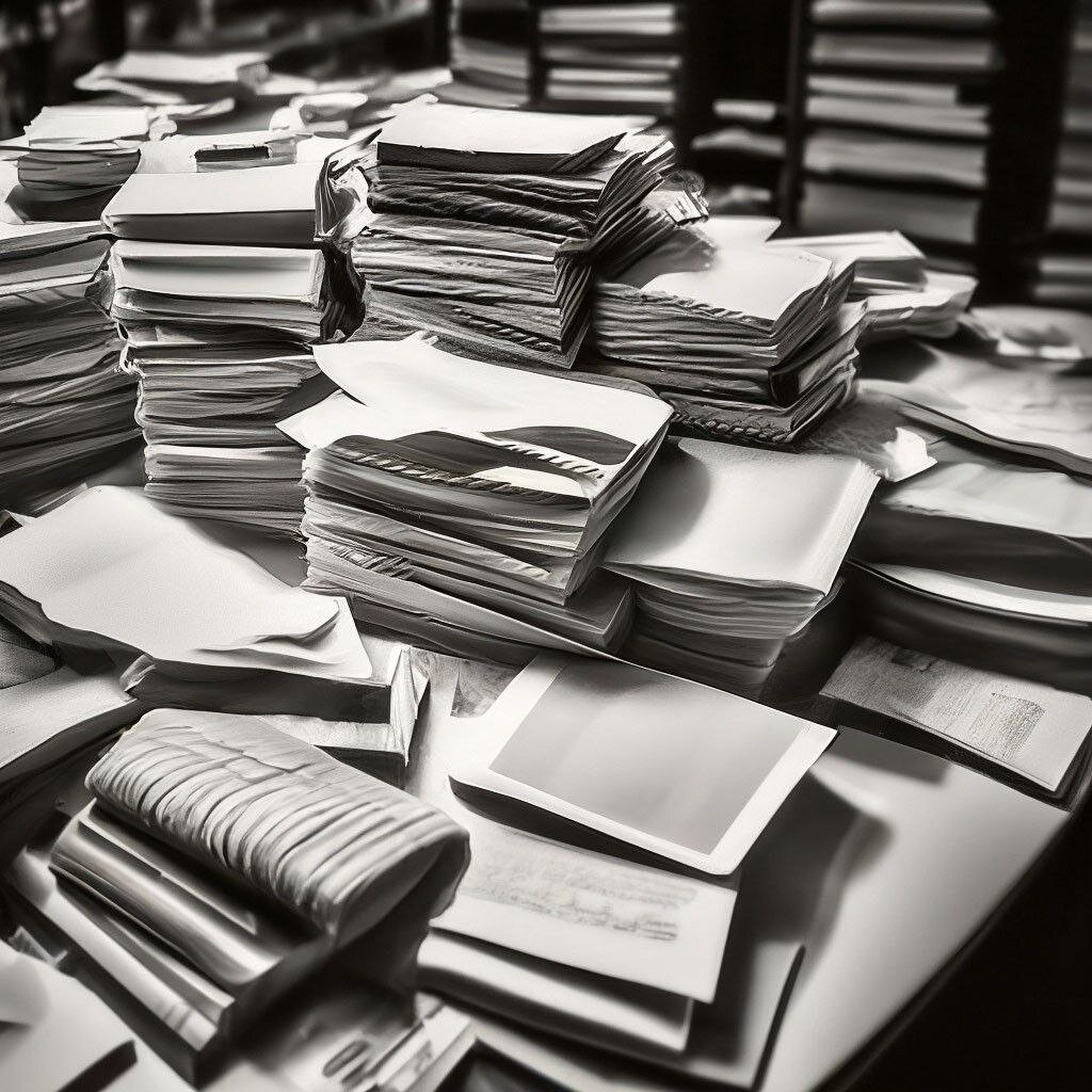 Собираясь в поездку изначально думал, что повезу примерно такое количество документов.