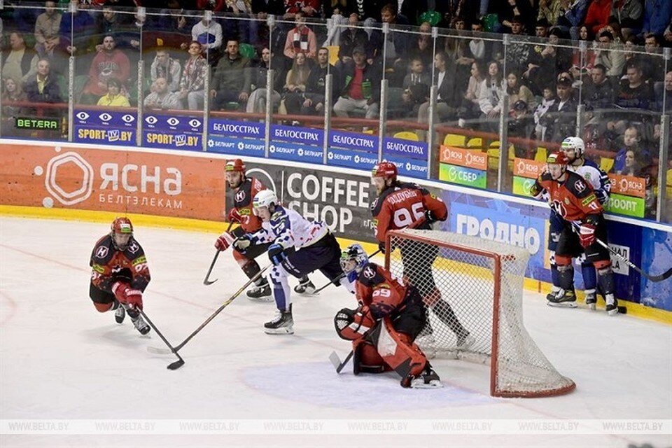    ХК «Неман Гродно» подписал контракт с защитником, задрафтованным в НХЛ. Фотоиллюстрация: архив БелТА.