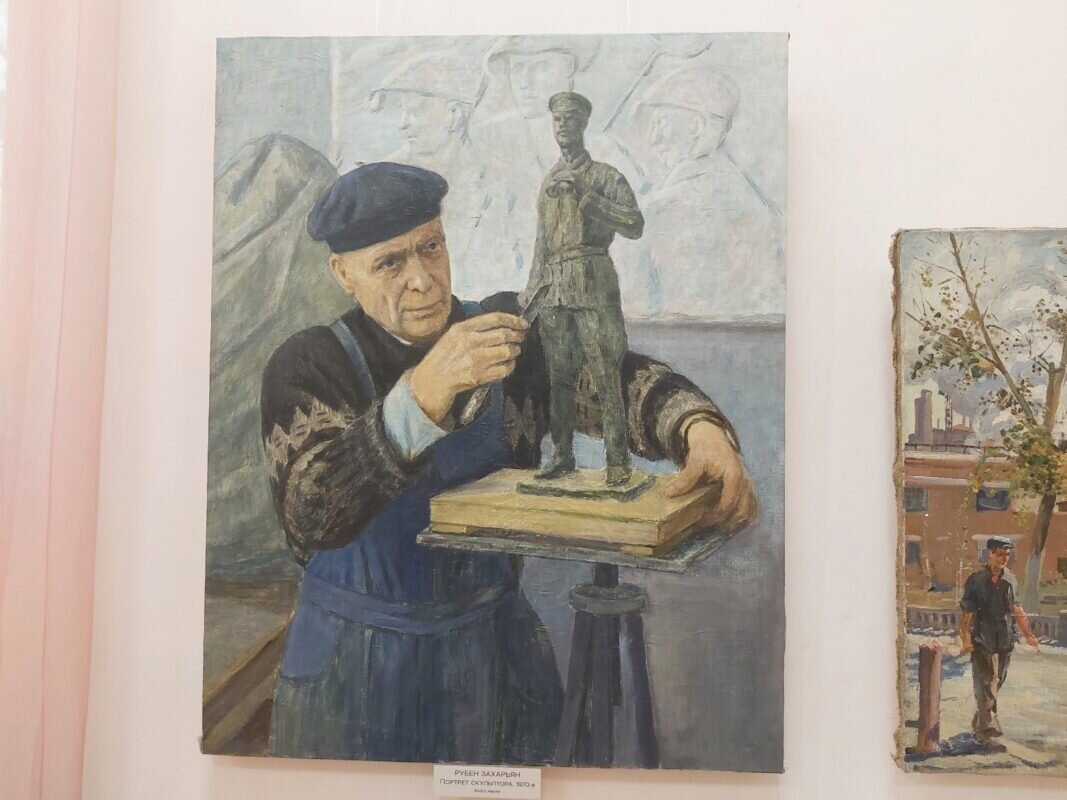    Портрет скульптора. Рубен Захарьян // фото: Городской репортер