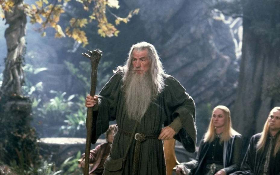 Кадр из фильма "Хоббит: Нежданное путешествие", реж. Питер Джексон, 2012 г.