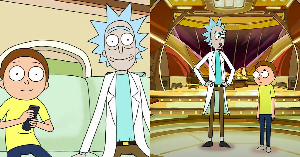 Кадры из сериала «Рик и Морти»
