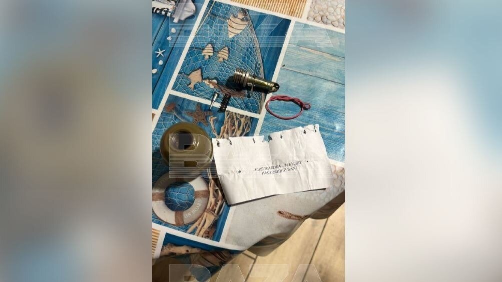     Граната оказалась муляжом.