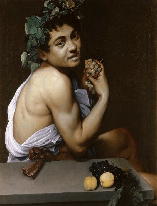 "Больной Вакх", 1593 г., Микеланджело Меризи да Караваджо