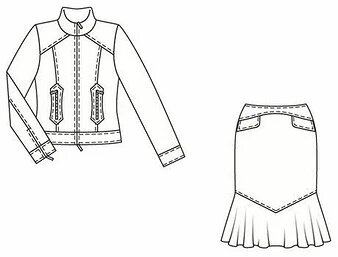 Журнал: Burda 12/2006 Модель: 115