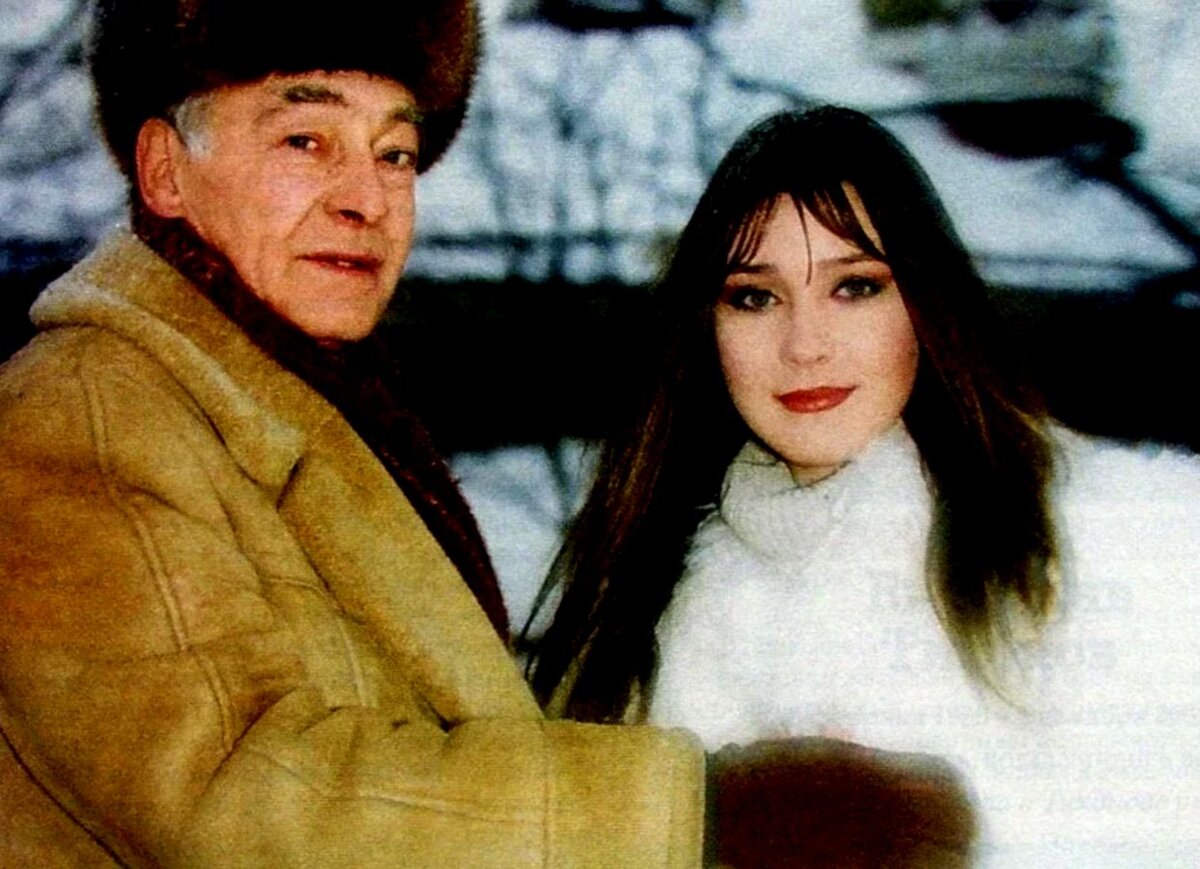 Анна Тихонова с отцом
