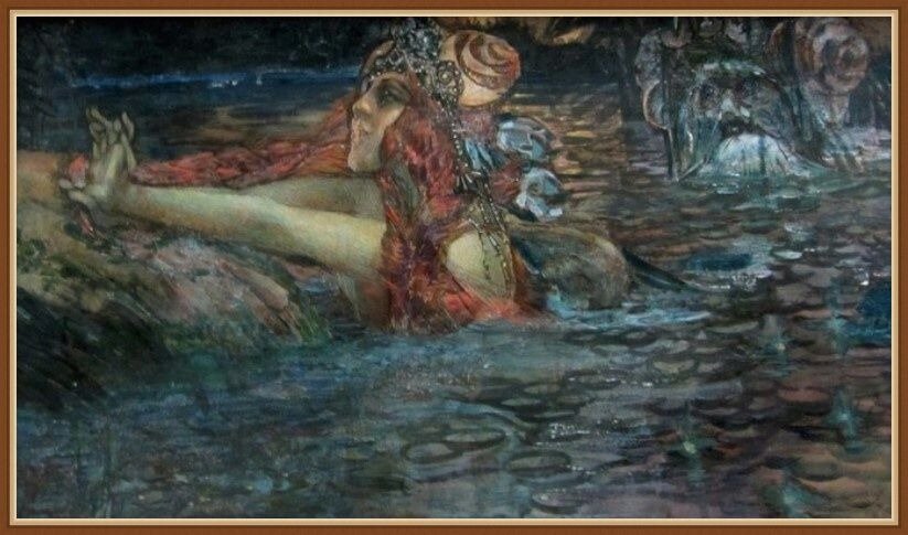 Врубель морская царевна картина
