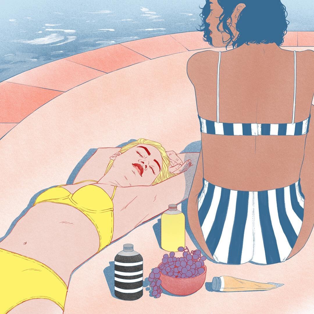 Глядя на эту картинку у меня в голове начинает звучать песня Ланы Дель Рей. 