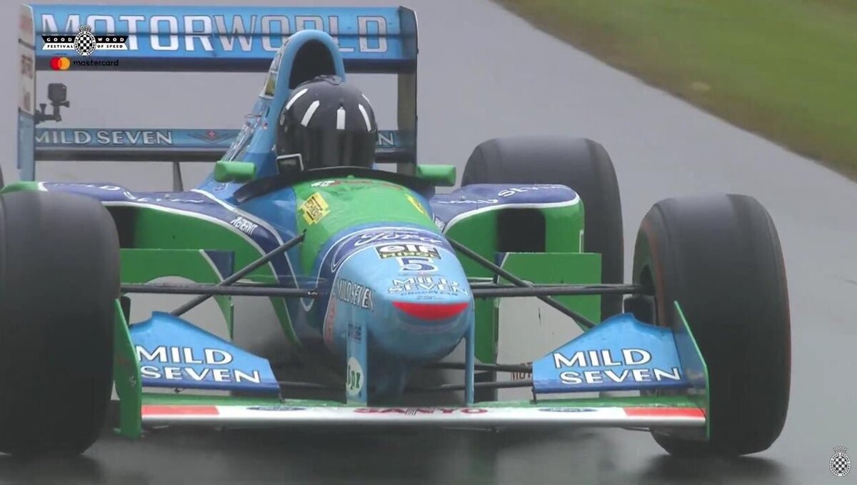 Давний соперник Михаэля Шумахера за рулём его чемпионской "Формулы"