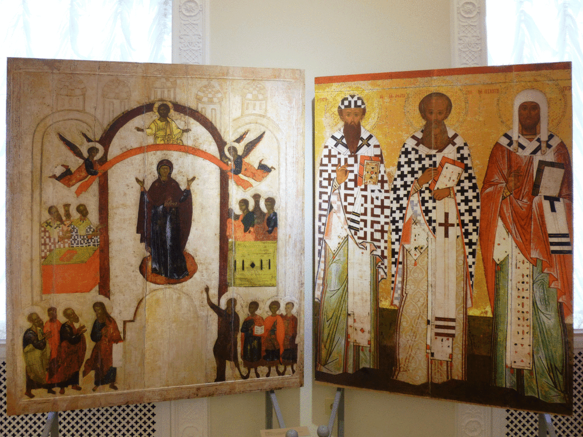 Выставка новгородских икон «Безмолвная проповедь», музей святой блаженной Ксении Петербургской