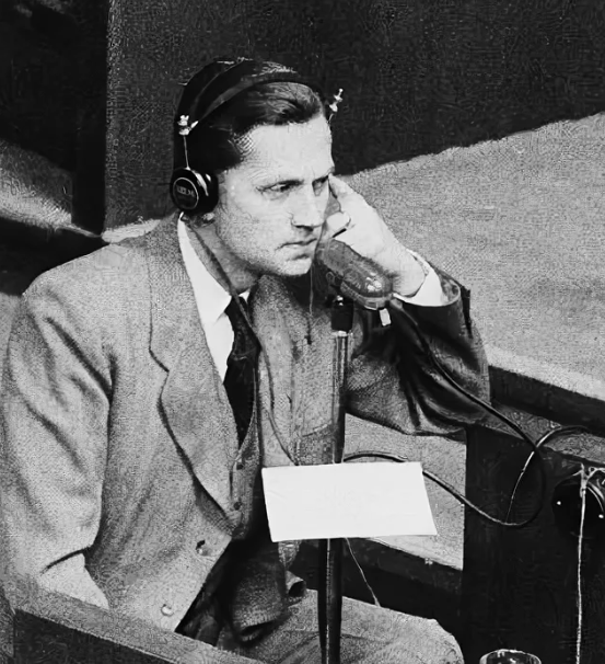 Вальтер Шеленберг на Нюрнбергском суде