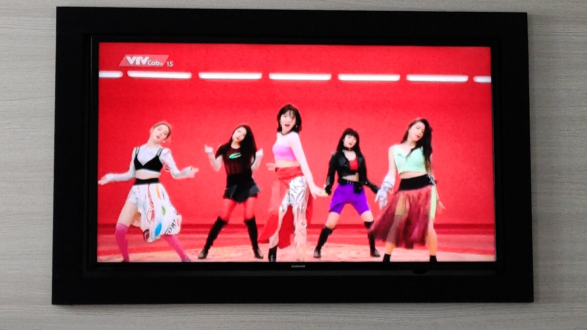 Кадр из эфира Вьетнамского ТВ