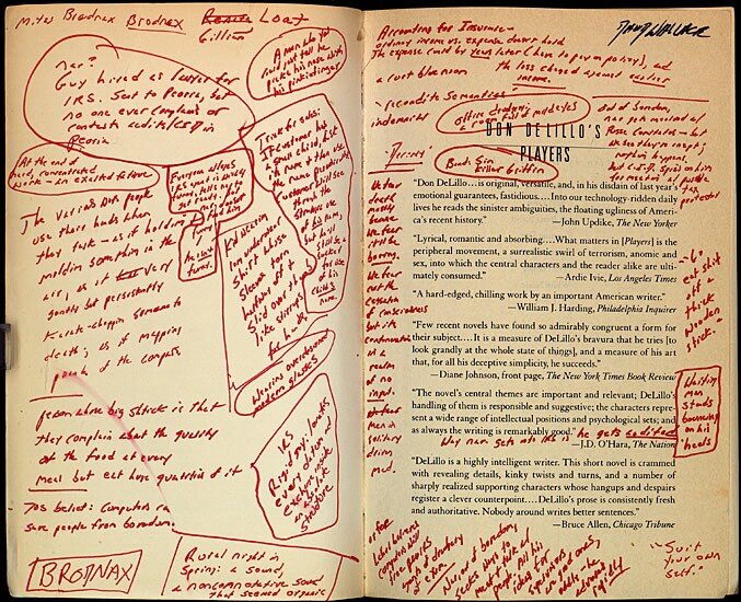 Заметки Дэвида Фостера Уоллеса