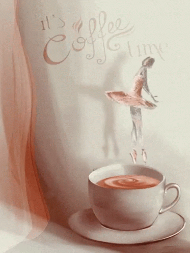 ссылка : https://tenor.com/view/time-for-coffee-coffee-time-ballerina-gif-14370503