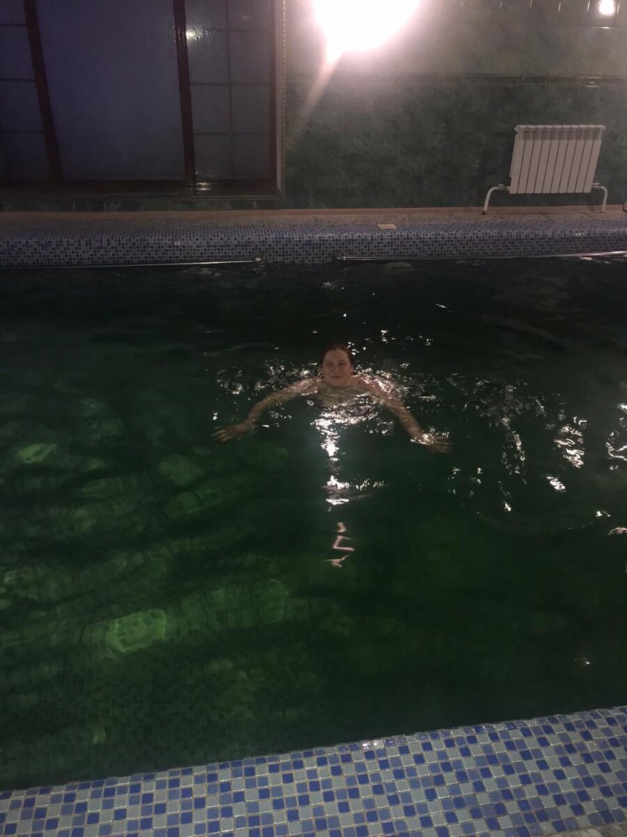 Это я в заплыве 