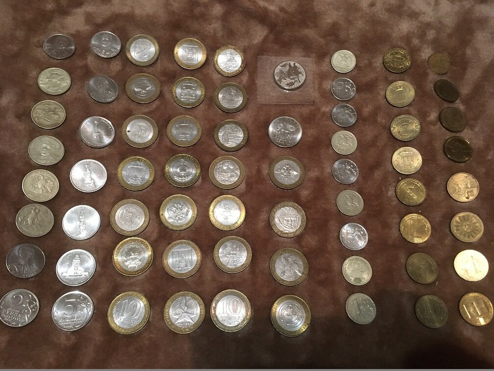 Некоторые монеты из моей копилки.