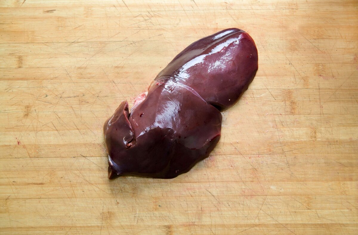 Баранья печень. Аппетитно выглядит, не правда ли?