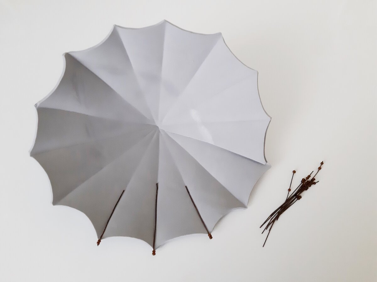 Как сделать осеннюю поделку «Зонтик»?