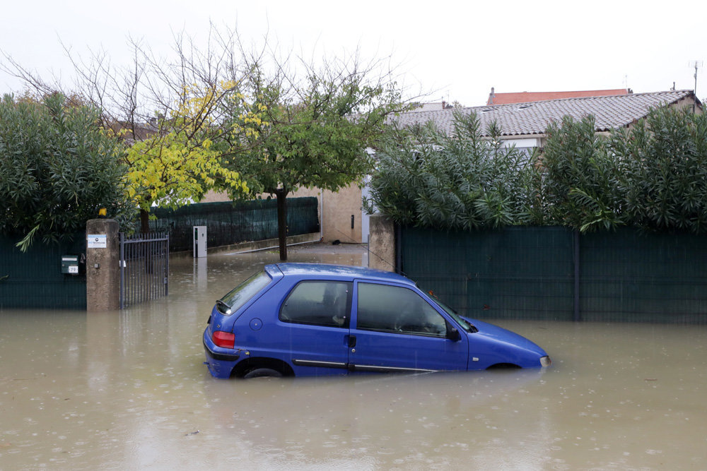 Наводнение во Франции