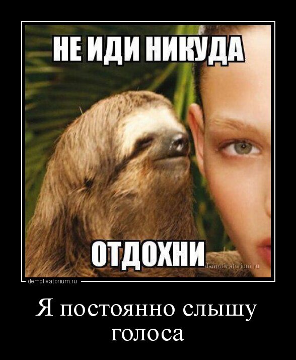 Не ходи никуда отдохни мем