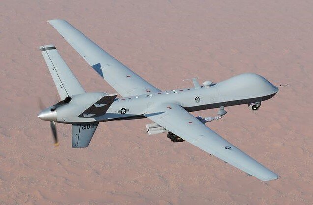Американский разведывательно-боевой беспилотник MQ-9 Reaper