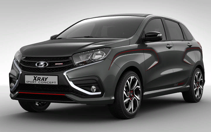 Внешний вид Xray Sport