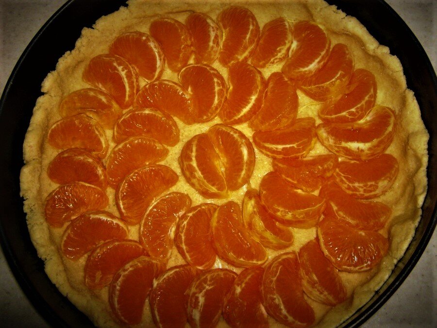 Мандариновый пирог рецепт