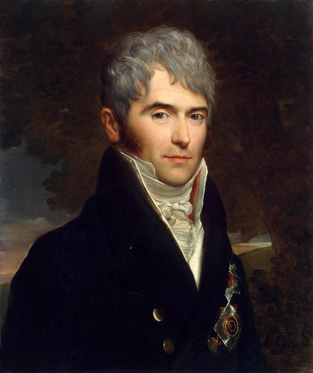Франсуа-Паскаль-Симон Жерар.  «Портрет князя В. П. Кочубея». 1809. 
Эрмитаж, Санкт-Петербург.