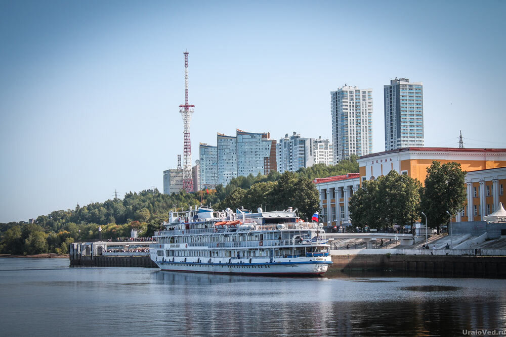 Пермь на реке кама
