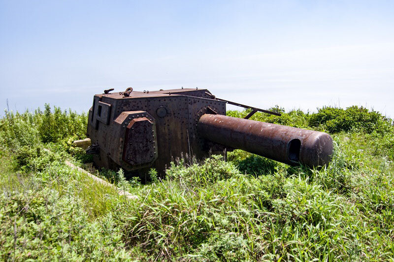 Забытые ржавые гиганты острова Аскольд. Отдельная башенная батарея МБ-2-180