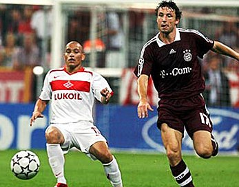 "Спартак" против "Баварии"