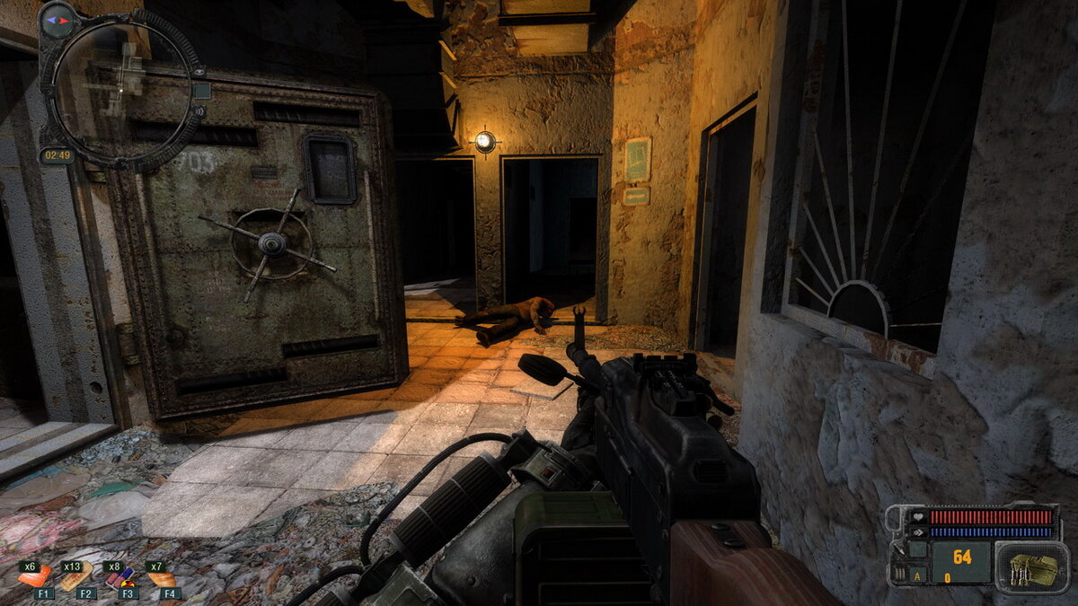 Подземные лаборатории "Сталкера" - бурный источник паранормальной активности, леденящие души шорохи и скрипы, летающие предметы и жёсткие аномалии - пугают гораздо эффектнее, чем все монстры "Метро" вместе взятые.