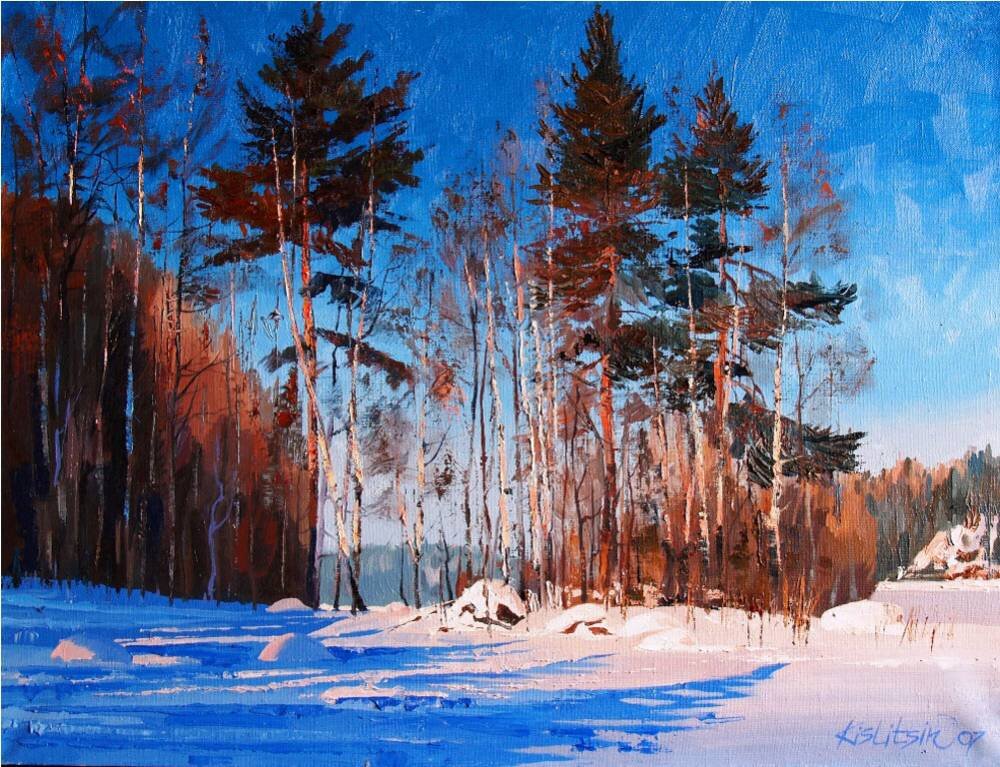 Фото. художник Кислицын К.А., Яркий март 