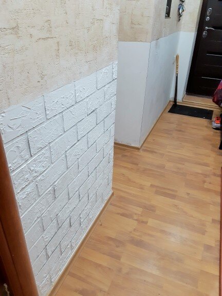 Обои сдираем не полностью