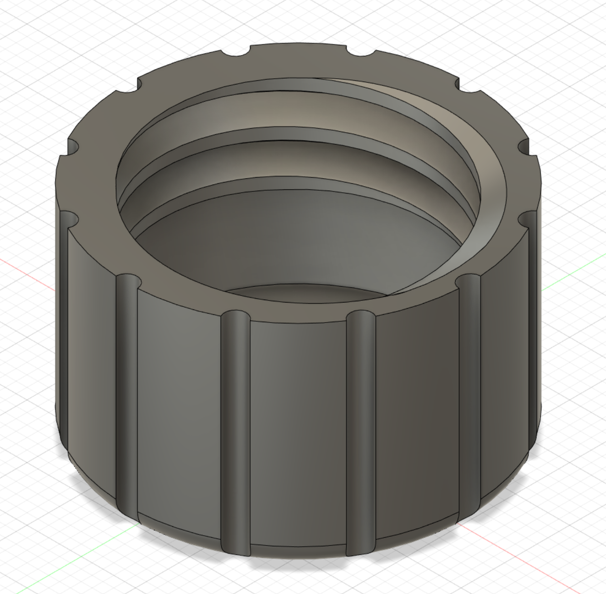 Переделанная крышка для фильтра