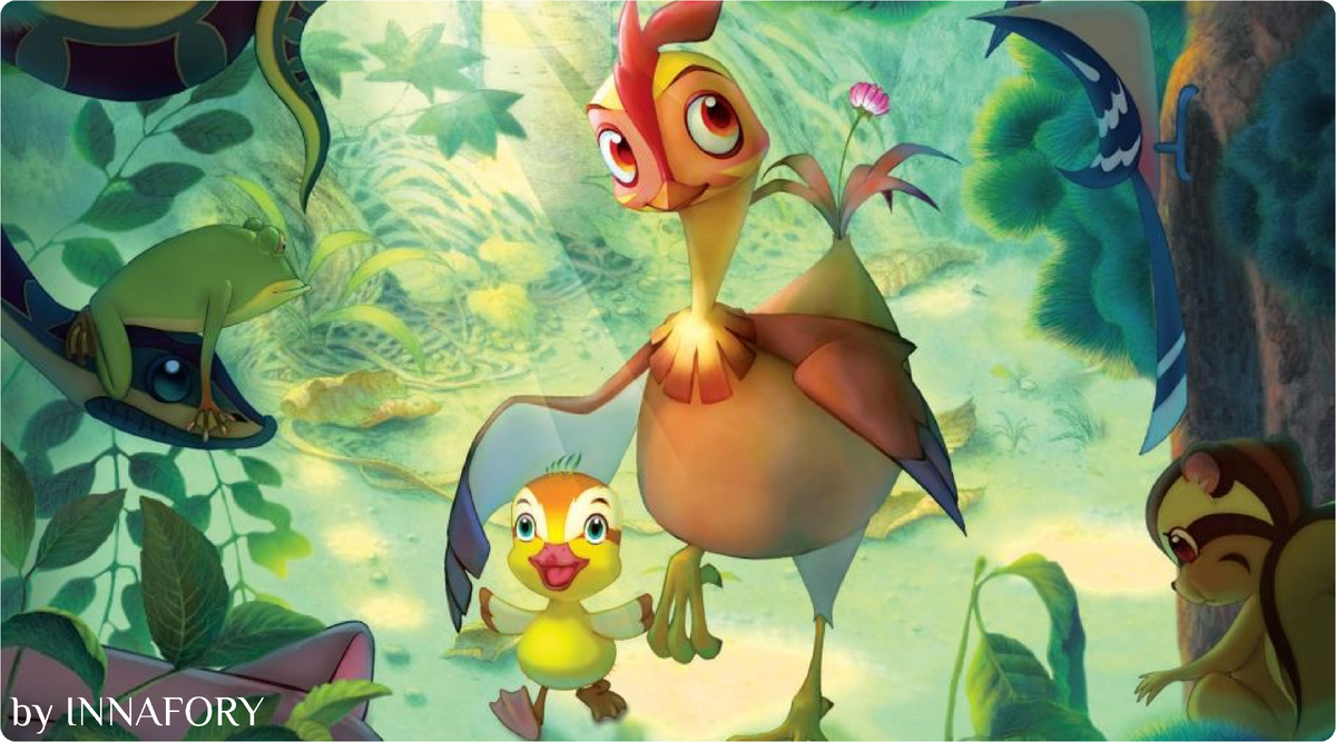 Постер к мультфильму "Отважная Лифи". Фото взято из сети Интернет.