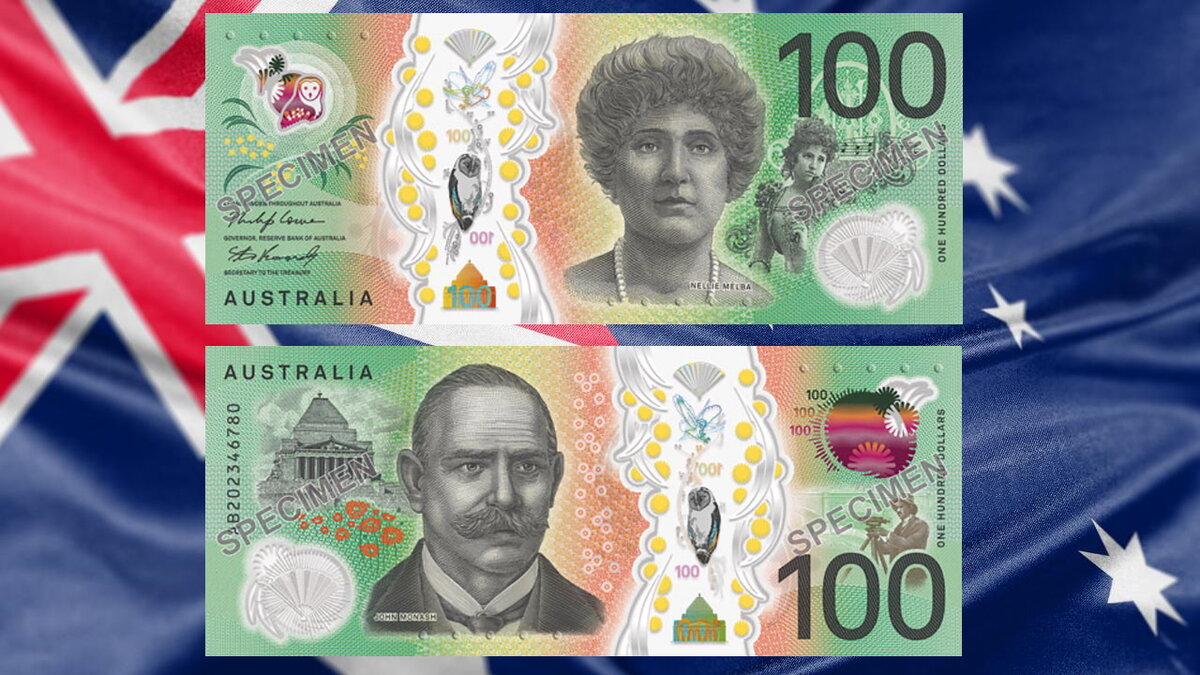 Сто дол. Валюта Австралии 100 долларов. Купюра 100 долларов Австралия. 100 Австралийских долларов купюра. Австралийские банкноты 100.